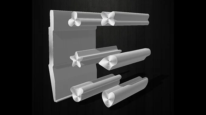 سلك جانبي مشكل مخصص لزينة المقود product image