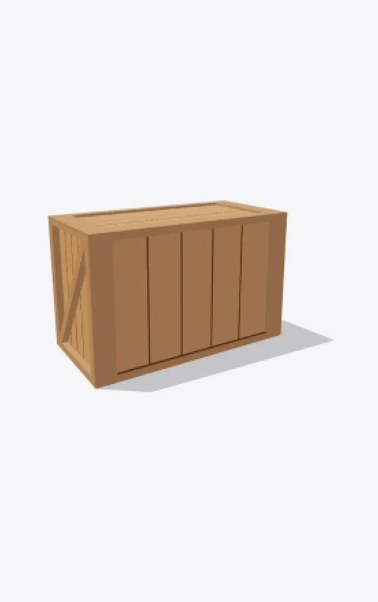 تغليف بصناديق خشبية للتصدير